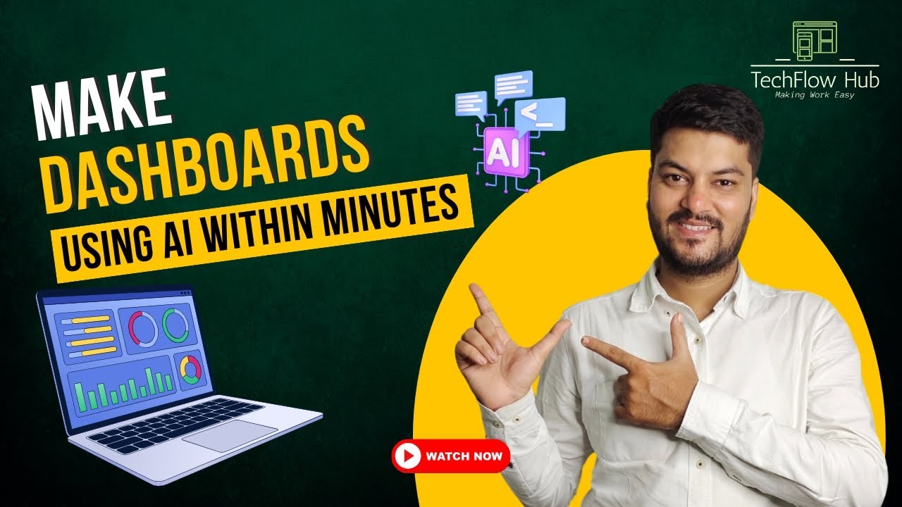 Learn AI for AMAZING Dashboards || AI in Excel || Techflow Hub