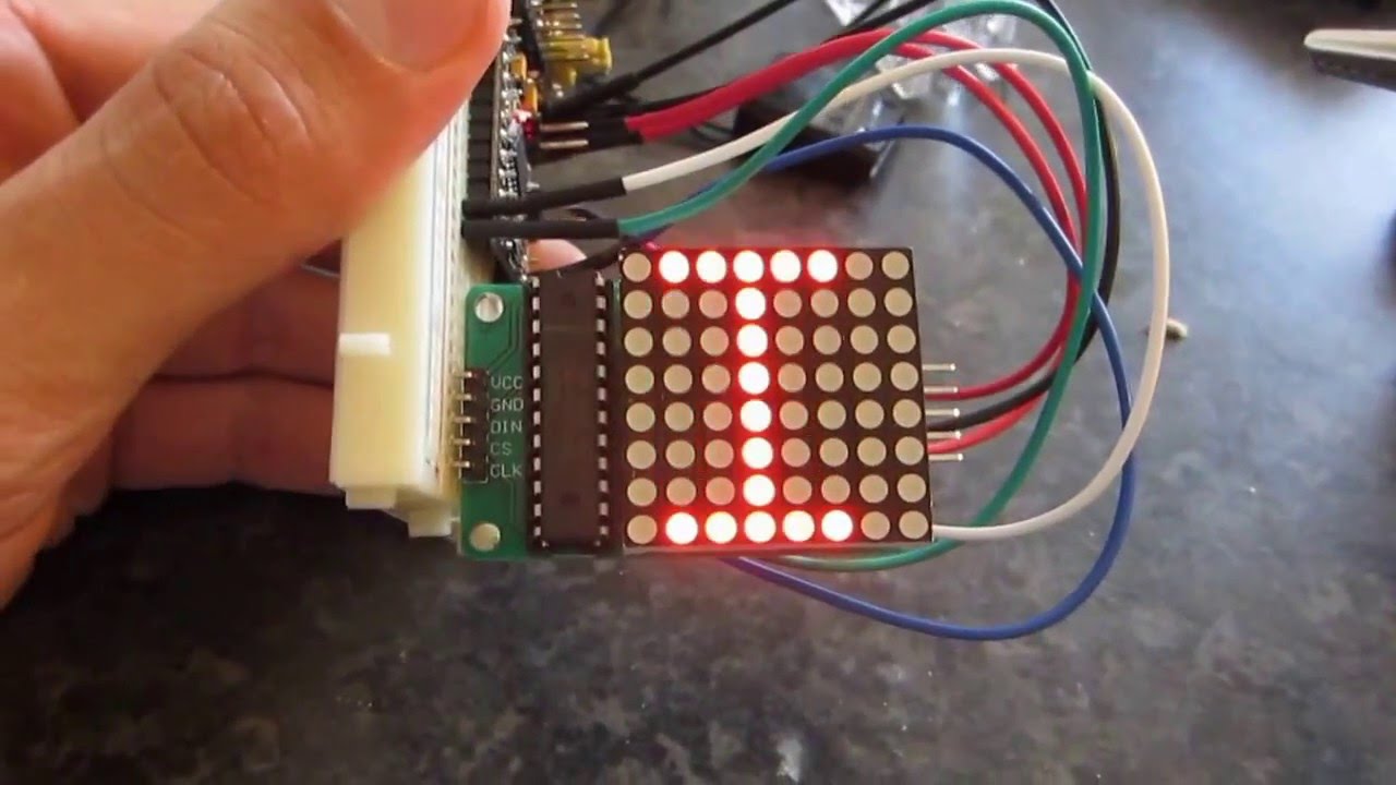 8x8 LED Matrix Review & Demo π‘