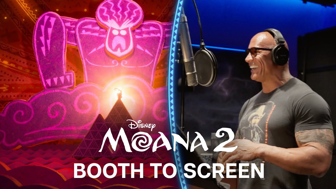 Moana 2: Dwayne Johnson Records 'Can I Get a Chee Hoo' 🎤