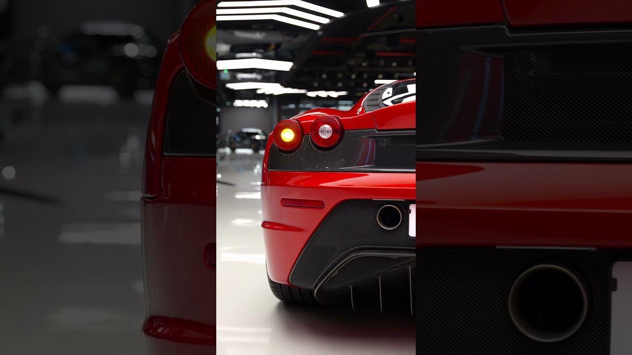 ASMR of Ferrari F430 Scuderia😮‍💨 #carsofyoutube #ferrari #f430 #scuderiaferrari #cardealership