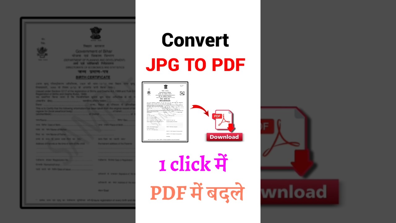 Photo to PDF Conversion: Easy Steps to Convert JPG to PDF 📸