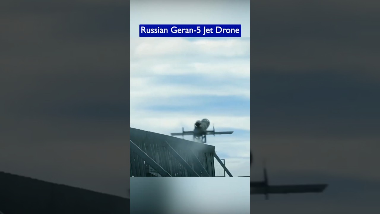 First Footage of Russia’s Geran-5 Kamikaze Drone 🎥