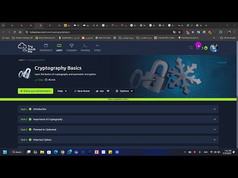 Tryhackme - Cryptography Basics - بالعربي