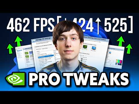 How PROS Optimize Nvidia Control Panel For Gaming! 🔧 (Boost FPS & Zero Delay)