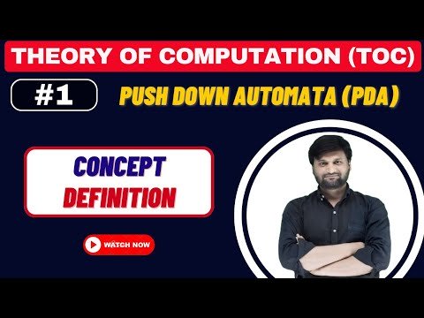 Push Down Automata (PDA)|Concepts| Definition|Theory of Computation (TOC)|FLAT