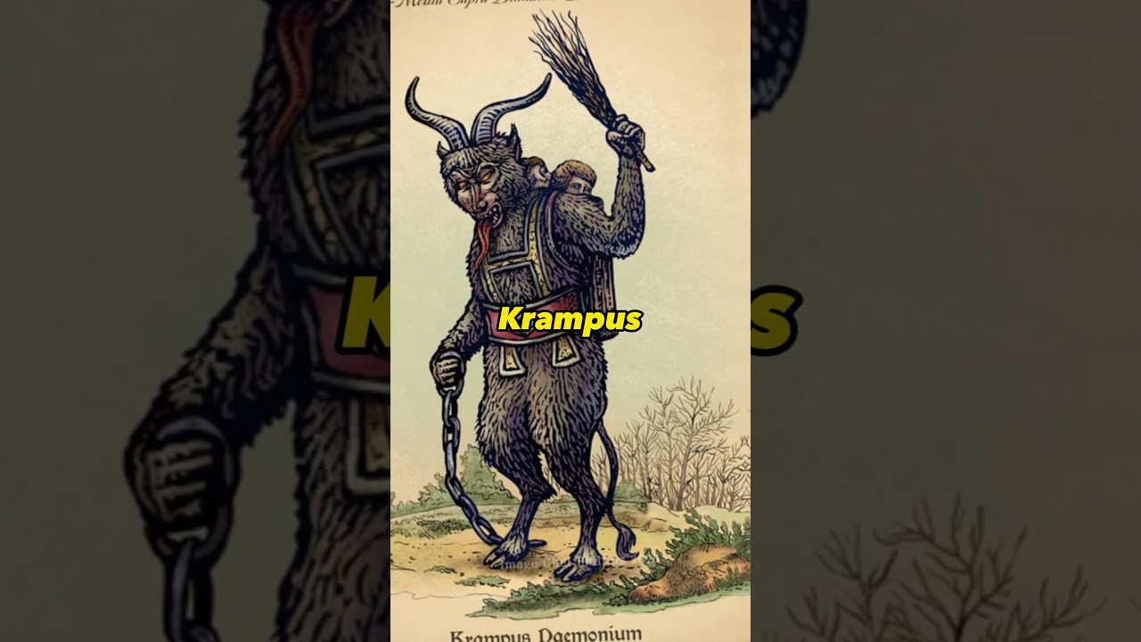 ¿Quién es Krampus? La cara oculta de la Navidad 🎅