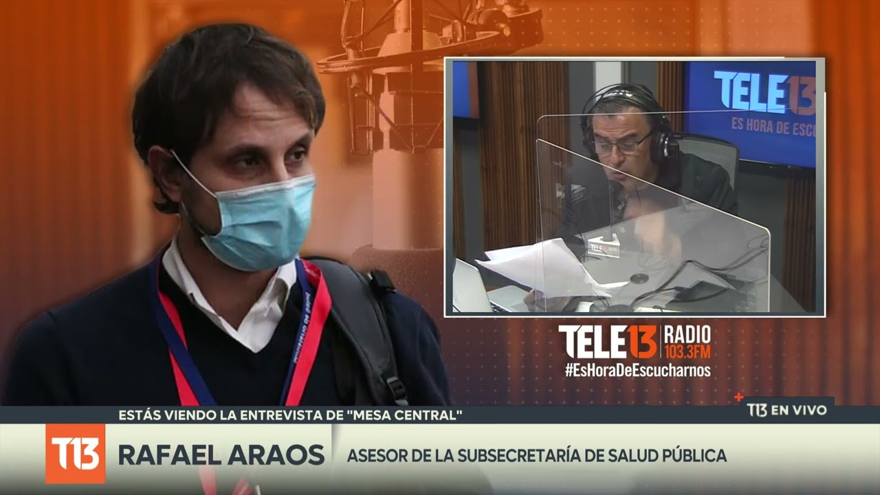Dr. Araos, asesor Minsal: "El 80% de casos en UCI son ómicron"