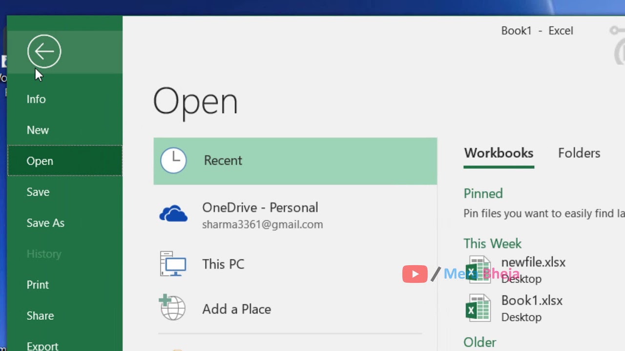 How to Enable Dark Mode in Microsoft Excel 2016 / 2019