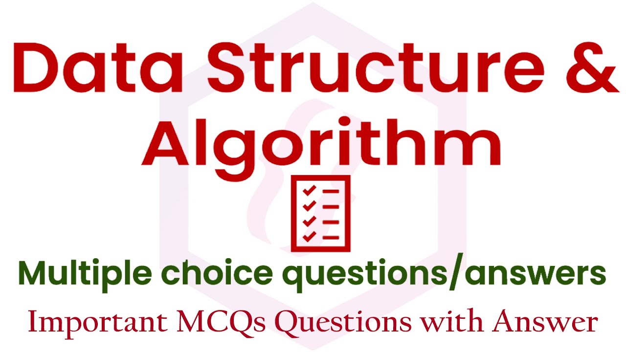 Top Data Structure & Algorithm MCQs for Exams 📚