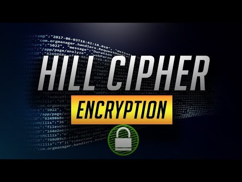 |What Is Hill Cipher In Cryptography?|Hill Cipher Practical Explanation with Example|By-@cyberwire09