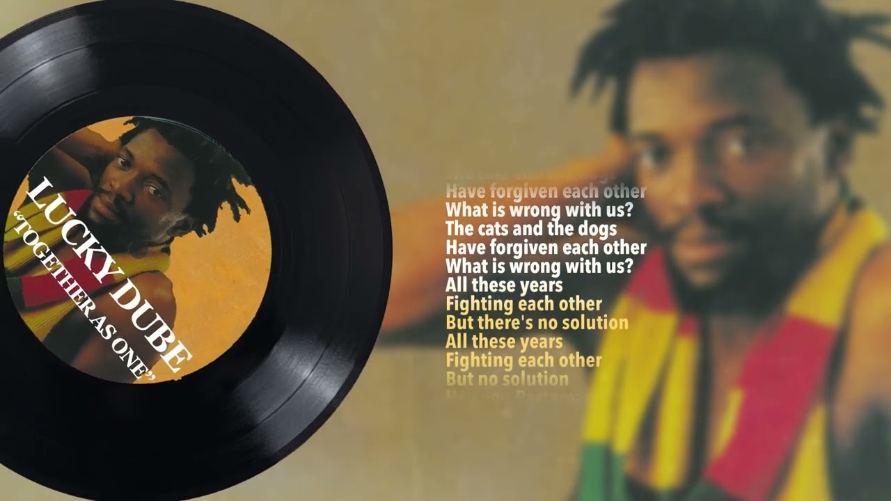 Lucky Dube - Together As One 🎶 | Official Lyric Video