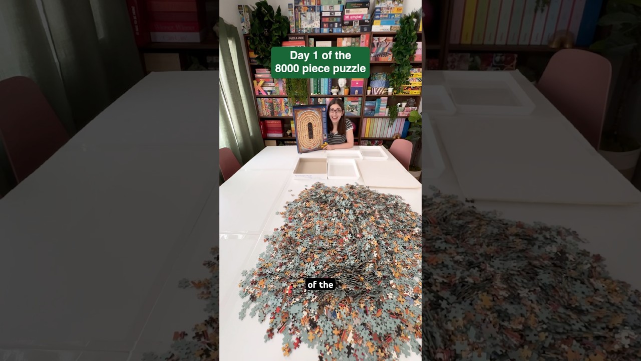 Day 1 Kick Off Your 8,000-Piece Puzzle Adventure! π§©