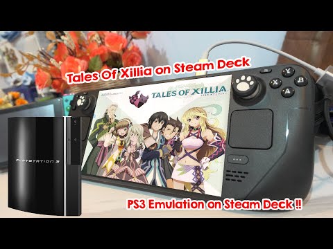 RPCS3 on Steam Deck Tales Of Xillia performance test