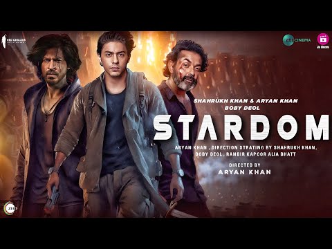 STARDOM | Web Series Announcement Teaser | Aryan Khan | Shah Rukh Khan | Boby Deol | Stardom Trailer