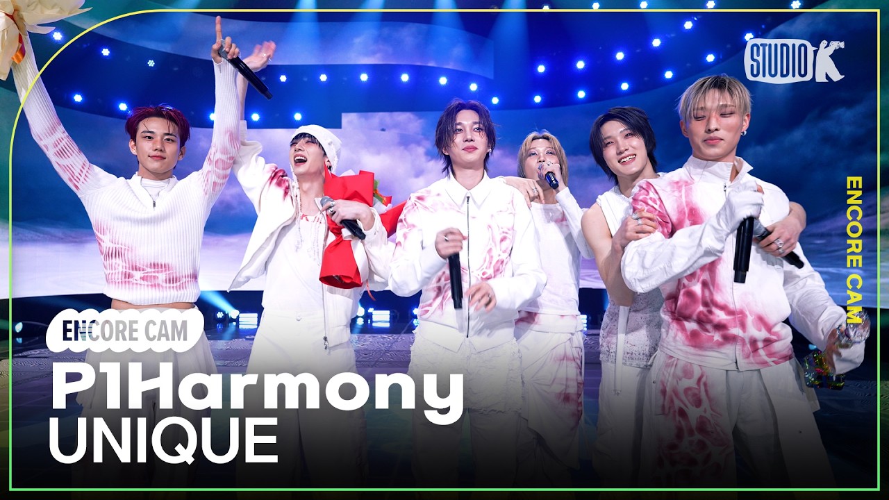 [4K] P1Harmony 'UNIQUE' 1st Win Encore Facecam @Music Bank