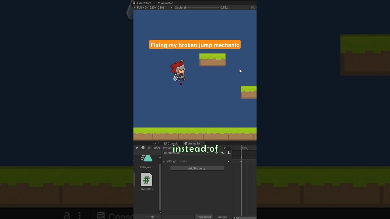 Day 5 of Unity 2D Game Development ๐ฎ