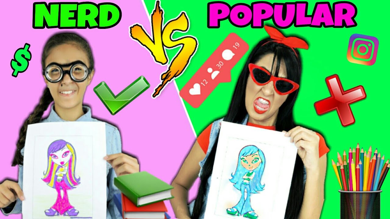 Desafio de Colorir com 3 Cores na Escola 🎨 #03 (Desafio com Marcadores)