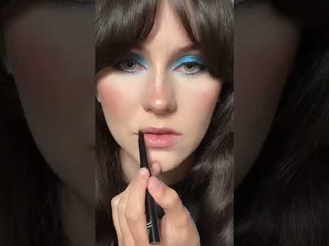 70s Mick Jagger inspired glam rock makeup💄 #70s #1970s #makeup #glammakeup