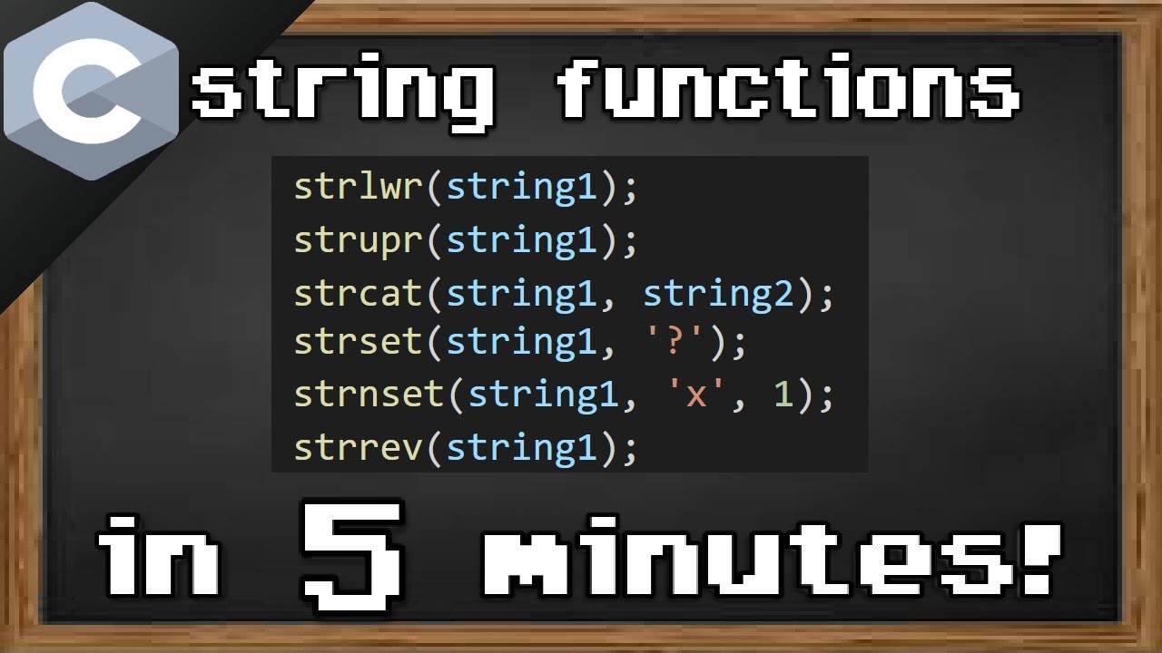 C string functions π