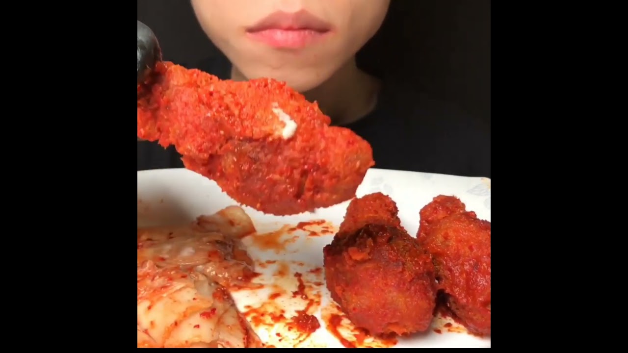 Spicy Chicken Leg & Biryani ASMR Challenge 🍗