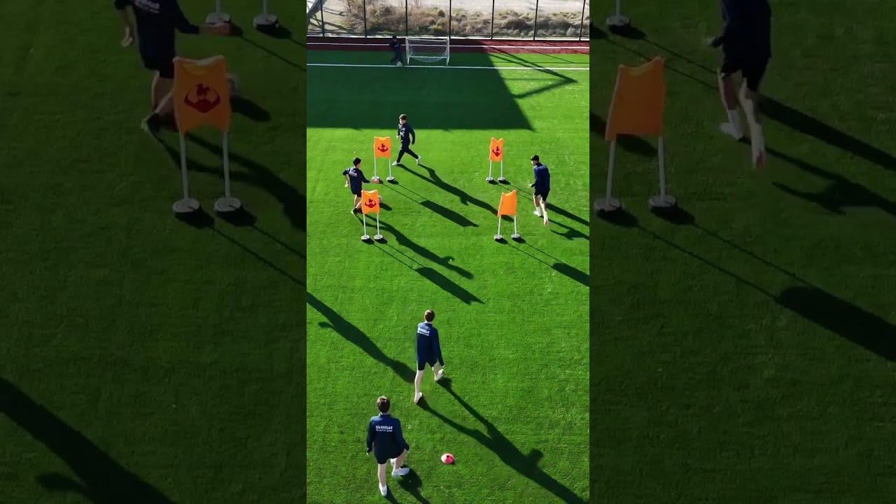 Ultimate Dynamic Passing Drill with Mini Goal ⚽ | Improve Your Soccer Skills
