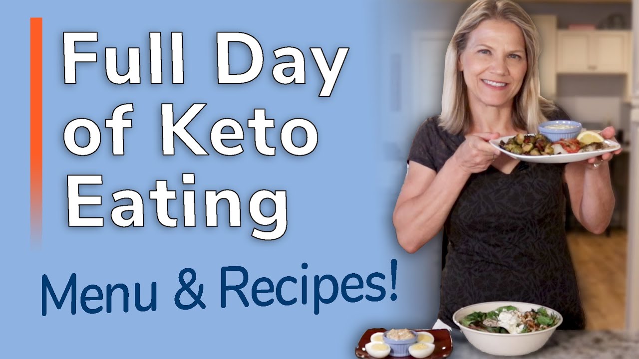 Keto Full Day Menu & Recipes 🥑