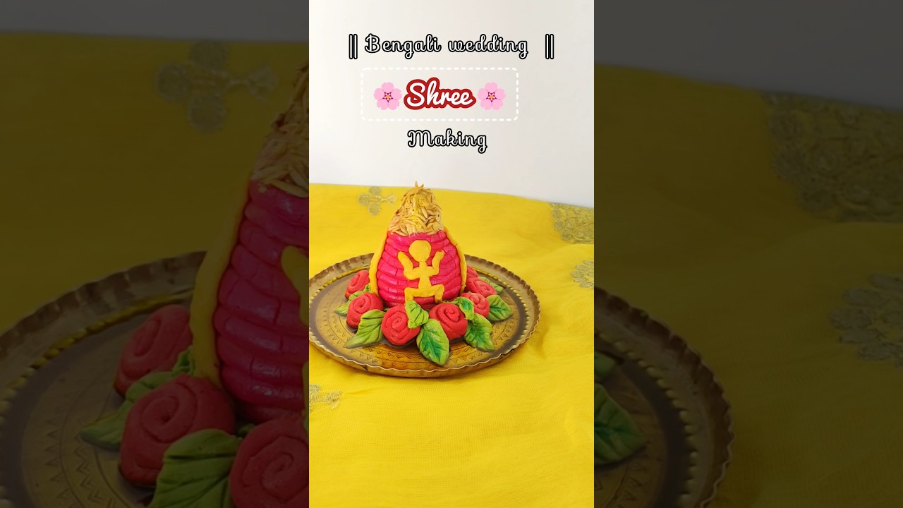 Crafting Shree for Bengali Festival 🪷