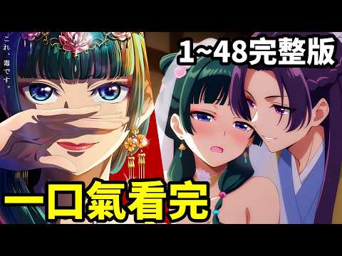 貓貓壬氏圓房完結,一口氣看完【藥屋少女的呢喃】1~48全集完整版,第一季+第二季,動漫解說,四七月新番,藥師少女的獨語