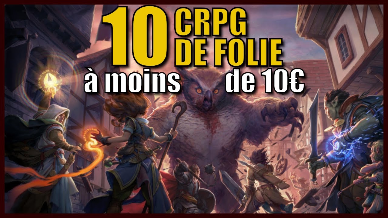 Top 10 CRPG à moins de 10€ à Découvrir Absolument sur PC