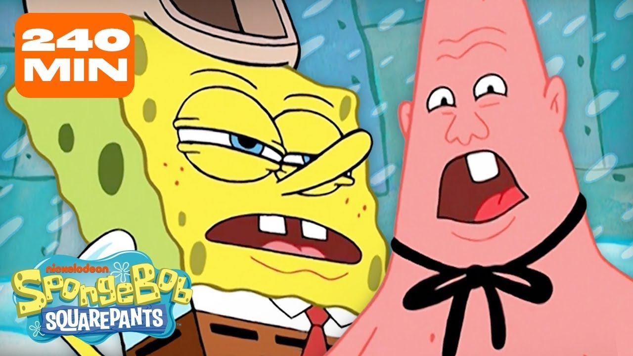 240 Minutes of SpongeBob's Funniest Moments 😂