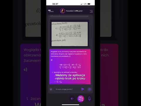 Porównajcie rozwiązania naszej aplikacji Edu-Stacja App z Chatem GPT! #chatgpt #ai #matematyka