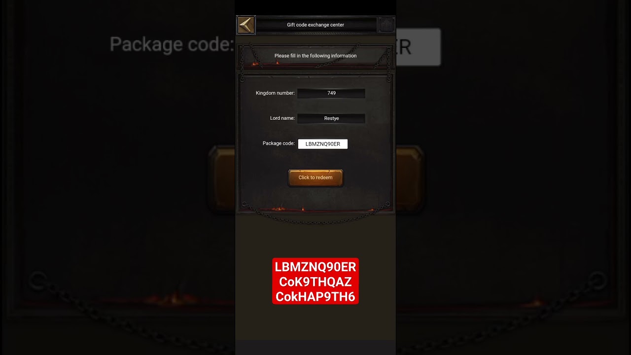 Clash Of Kings: Free Code 🎮