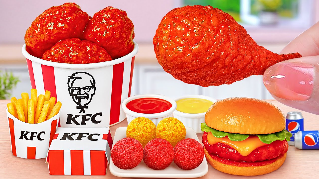 Korean Food ASMR: Mini Fried Chicken & Buldak Ramen 🍗