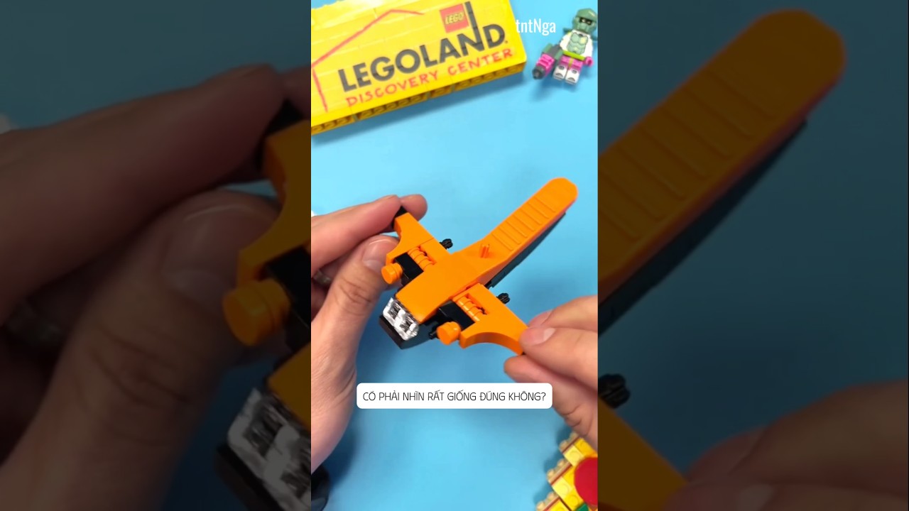 Lắp ráp máy bay chiến đấu từ LEGO ✈️