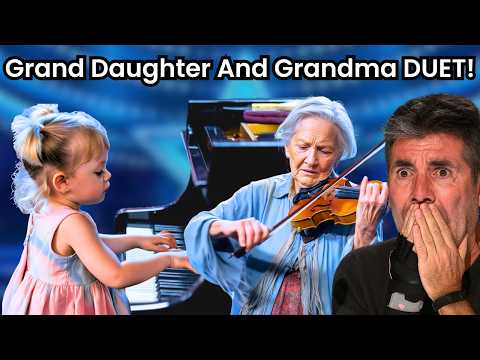 87-Year-Old Homeless Grandma and 4-Year-Old Granddaughter Play Duet. No-one could hold back tears