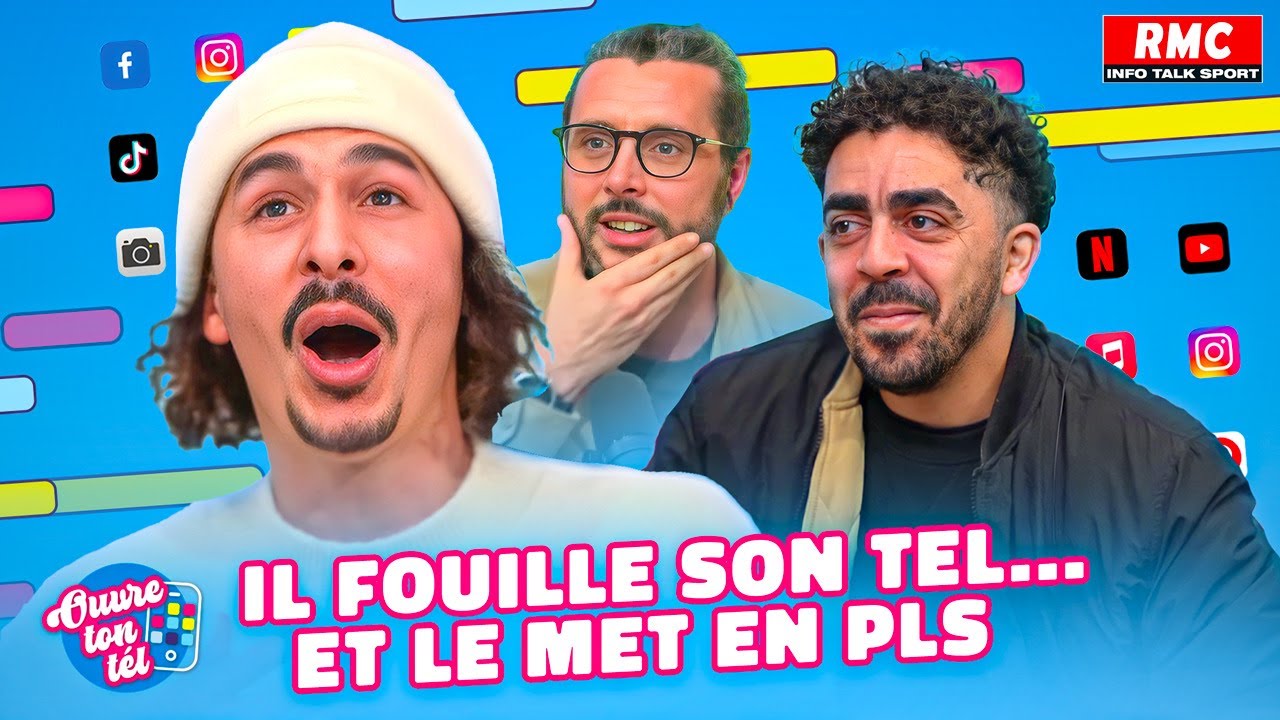 SOUS ECROUS, OUVRE TON TEL ! Ichem Bougheraba, Arrilès Amrani avec Charles Magnien d’RMC