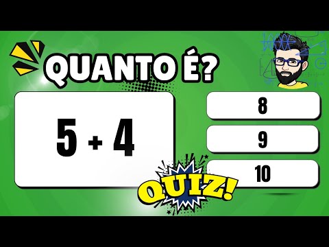 Quiz da Soma com 42 Operações Básicas de Adição [QUIZ VIRTUAL]