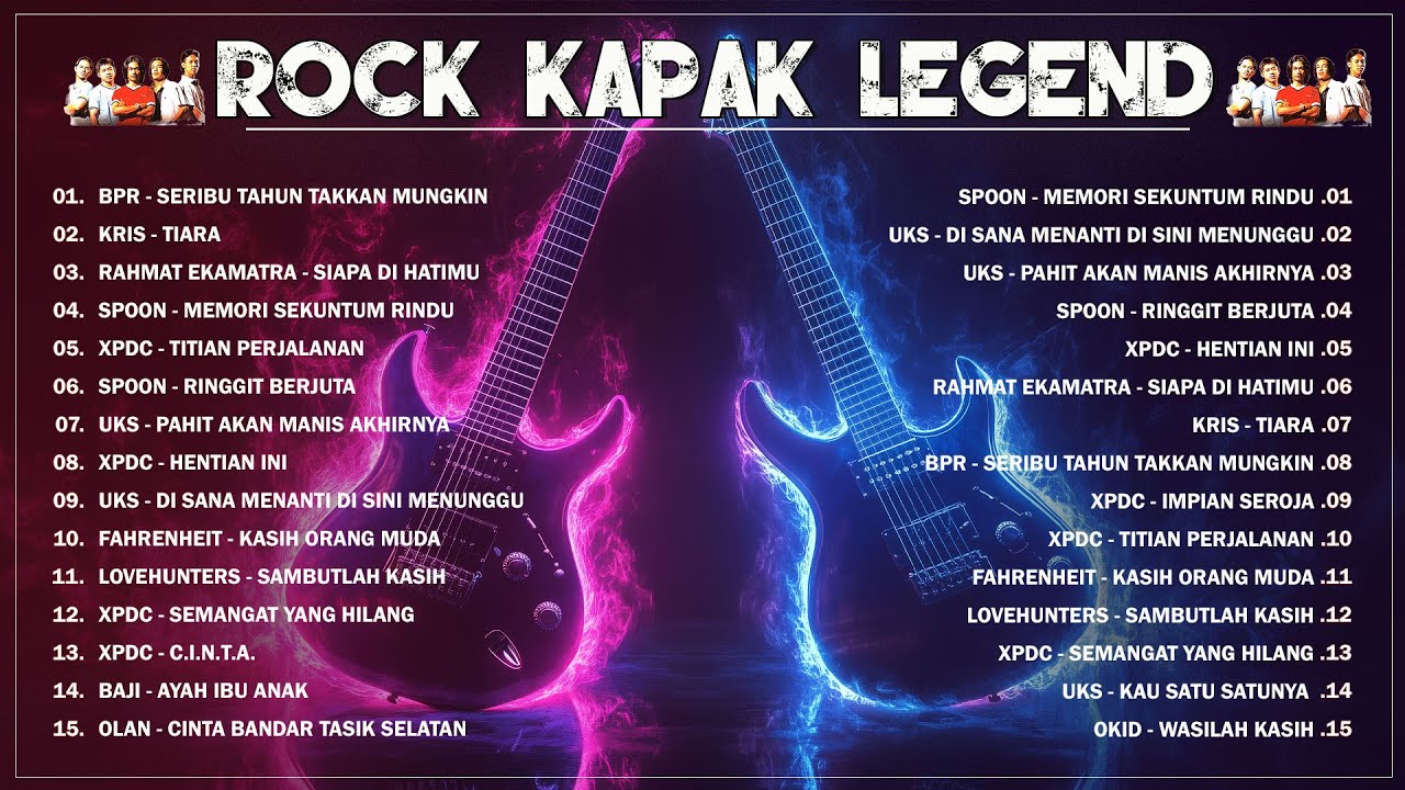 Legenda Slow Rock Malaysia 90an Terbaik 🎸