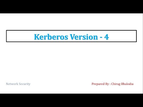 Kerberos Version 4 | Kerberos Version 4 using Authentication and Ticket Granting Server
