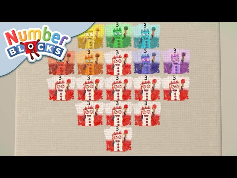 @Numberblocks- Colourful Maths | Number Fun