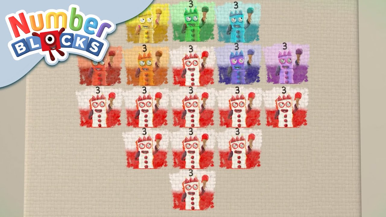 Numberblocks - Colourful Maths | Number Fun