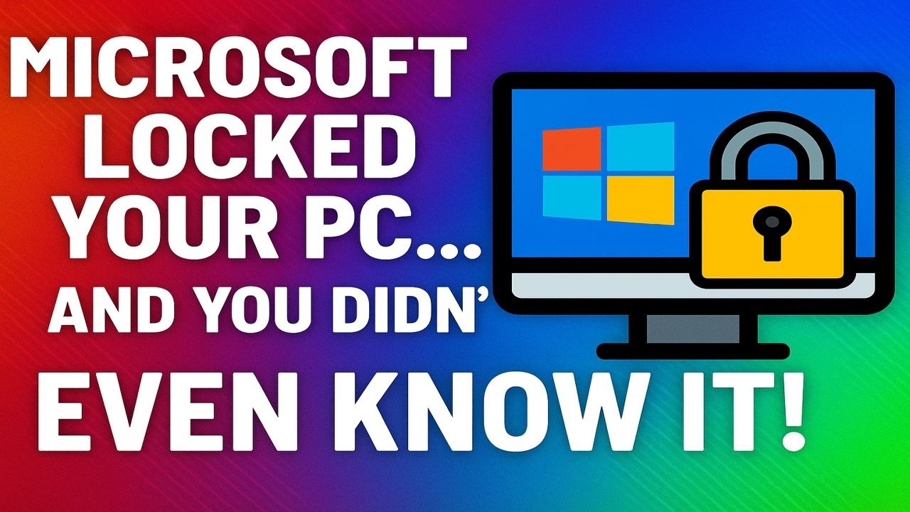 Microsoft Locked Your PC Without Warning! 🔒