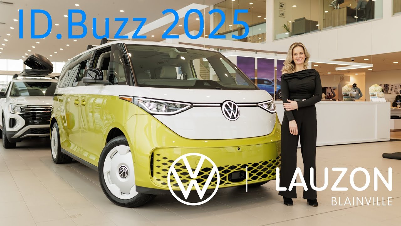 Découvrez le Volkswagen ID. Buzz 2025 – La Révolution du Combi est de Retour ! 🚐