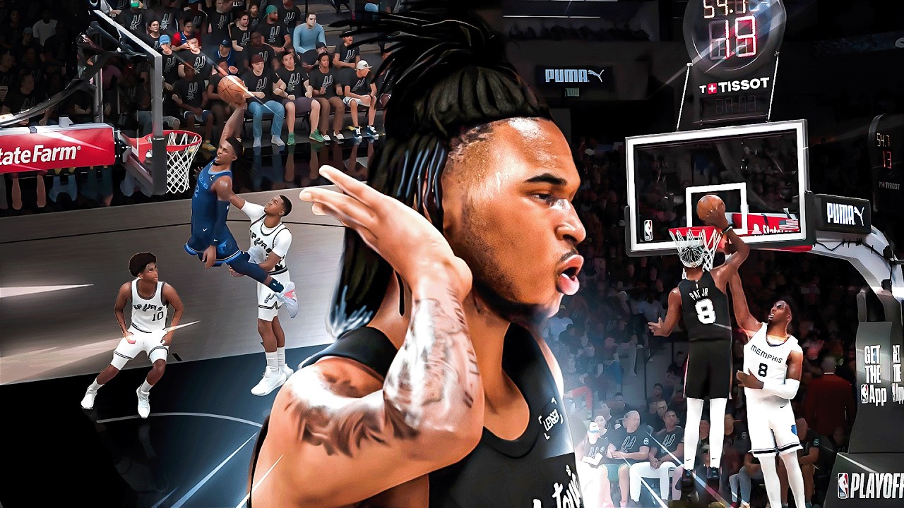 JA MORANT NOUS DÉFI EN PLAYOFFS ! NBA2K26 Carrière RP #8