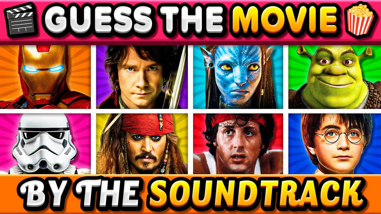 Guess 40 Movies by Their Soundtracks 🎶