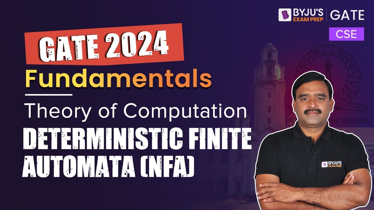 GATE 2024 | CSE | Theory of Computation | Deterministic Finite Automata (DFA) | BYJU'S GATE