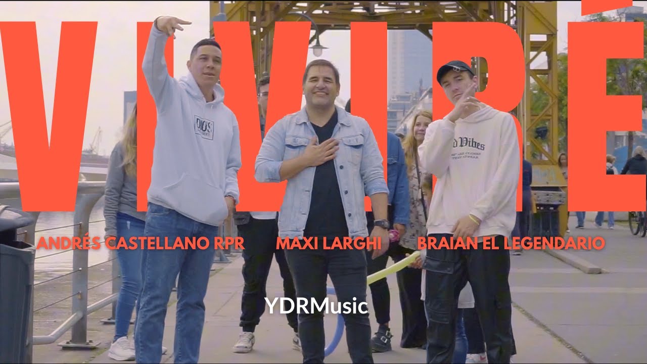 VIVIRÉ - Inspiring New Song by Andres Castrellano, Maxi Larghi & Brian el Legendari 🎶