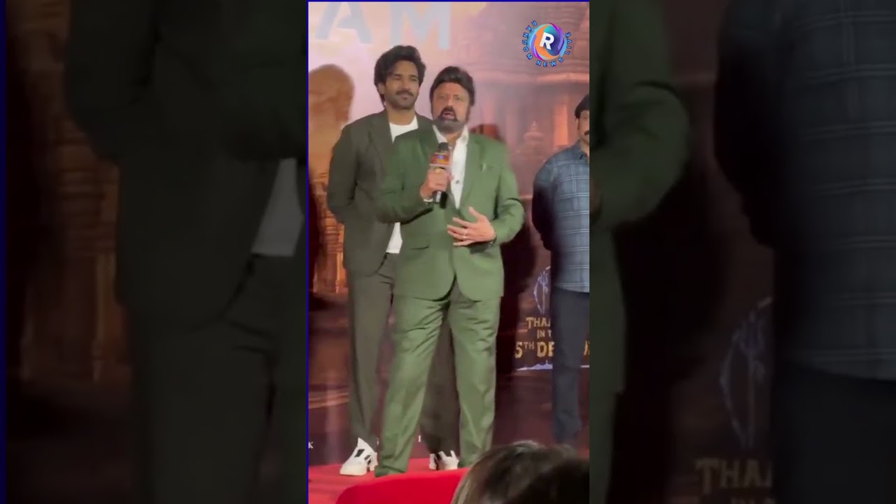 Harshaali Malhotra's Speech at Akhanda Thaandavam Pre-Release 🎤