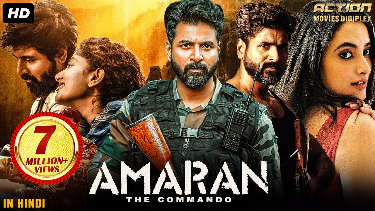 Amaran: The Commando - Hindi Dubbed Action 🎬