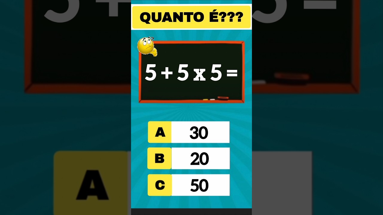 Desafie sua Mente com Nosso Quiz de Matemática! 🧠